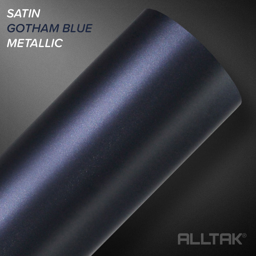 Satin Gotham Blue Metallic